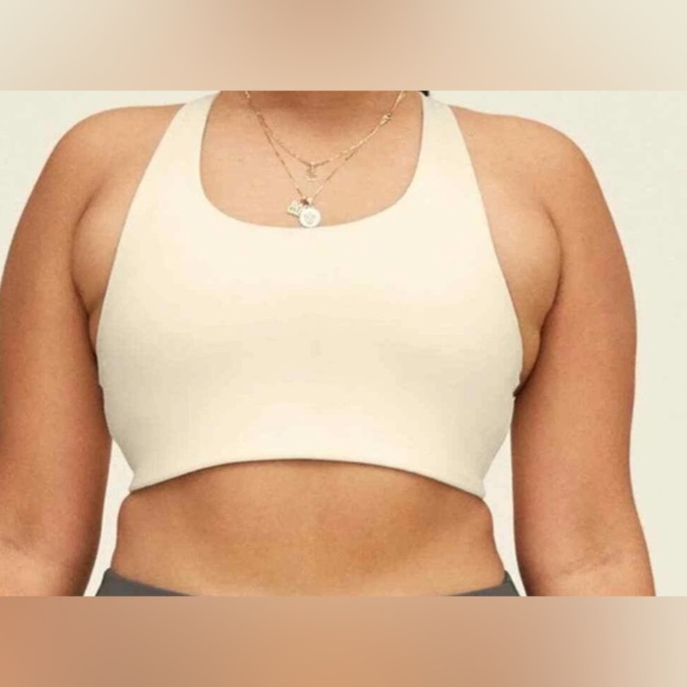 Girlfriend Collective| Ivory Simone High Support Bra